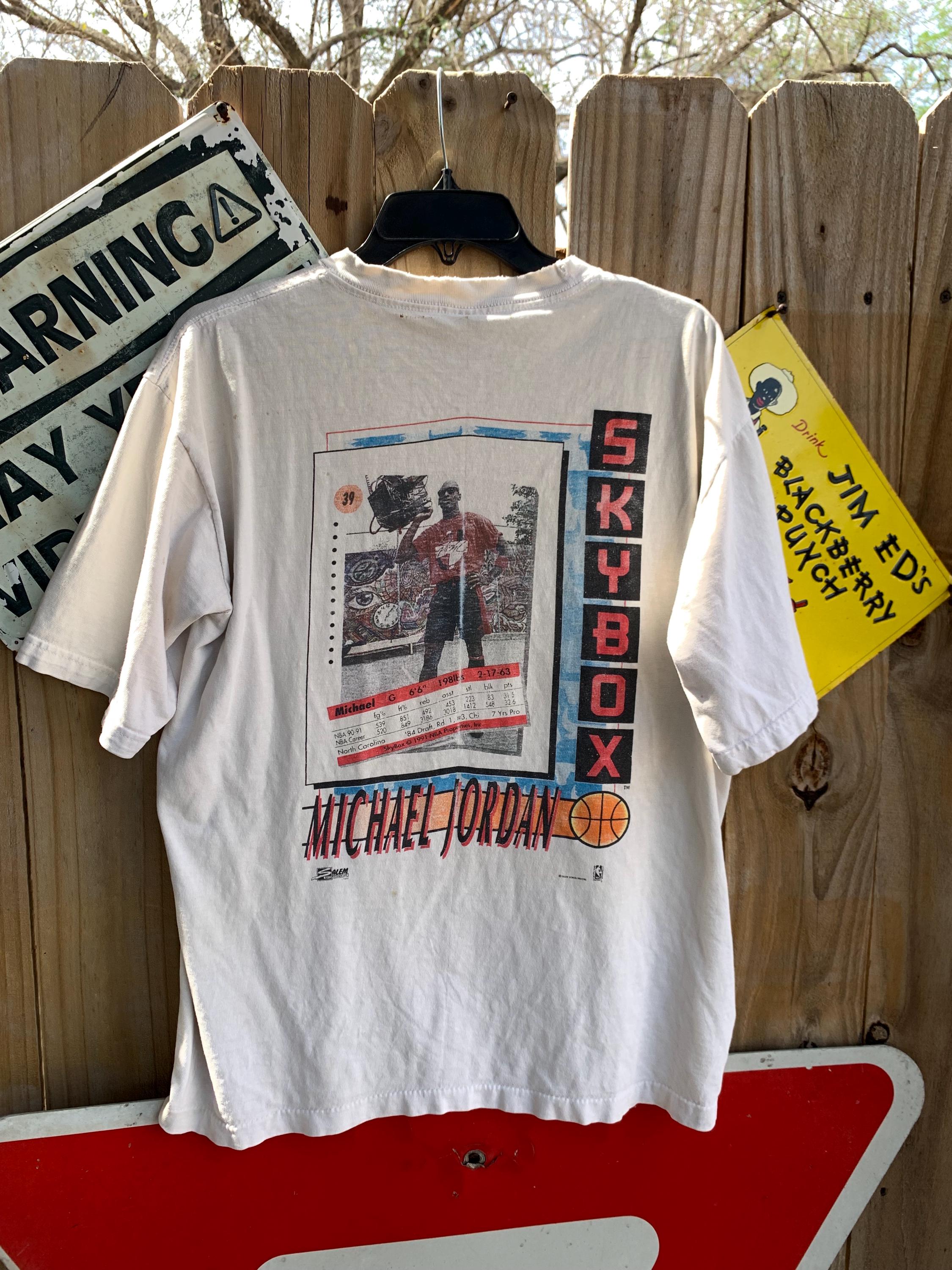 ヴィンテージ 1991年 マイケル・ジョーダン スカイボックス Tシャツ