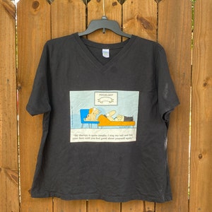Vintage 1997 Randy Glasbergen Cartoonist T-shirt Size 3XL Psychologist