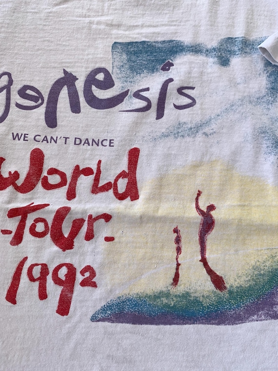 Vintage 90er Jahre Genesis We Can't Dance World Tour 1992 UK