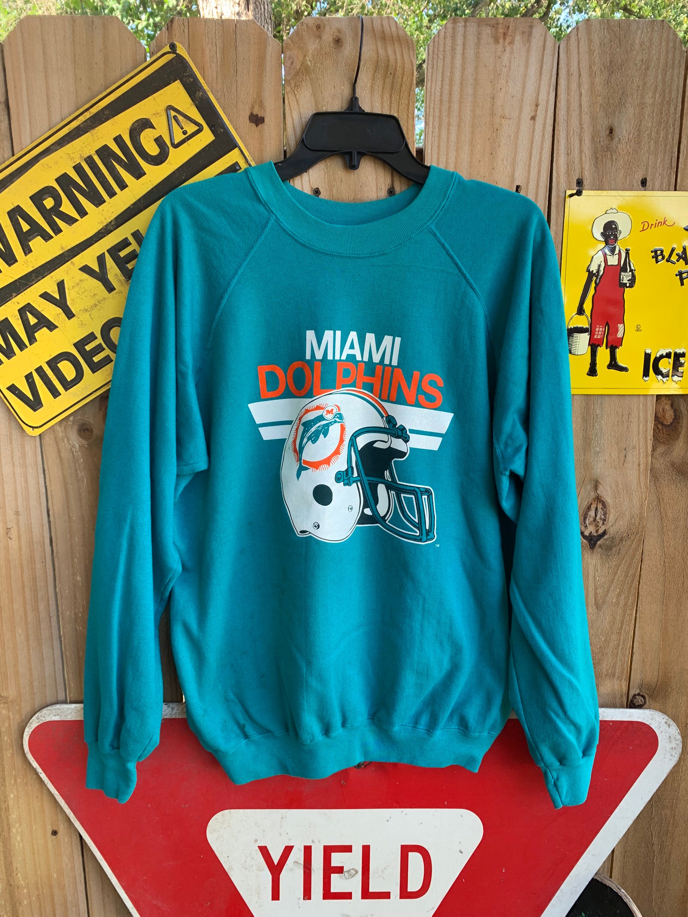 関税込★Wai Kei★Maltese &Dolphin vintage graphic sweatshirt Maltese &Dolphin vintage graphic sweatshirt GREY - waikei
