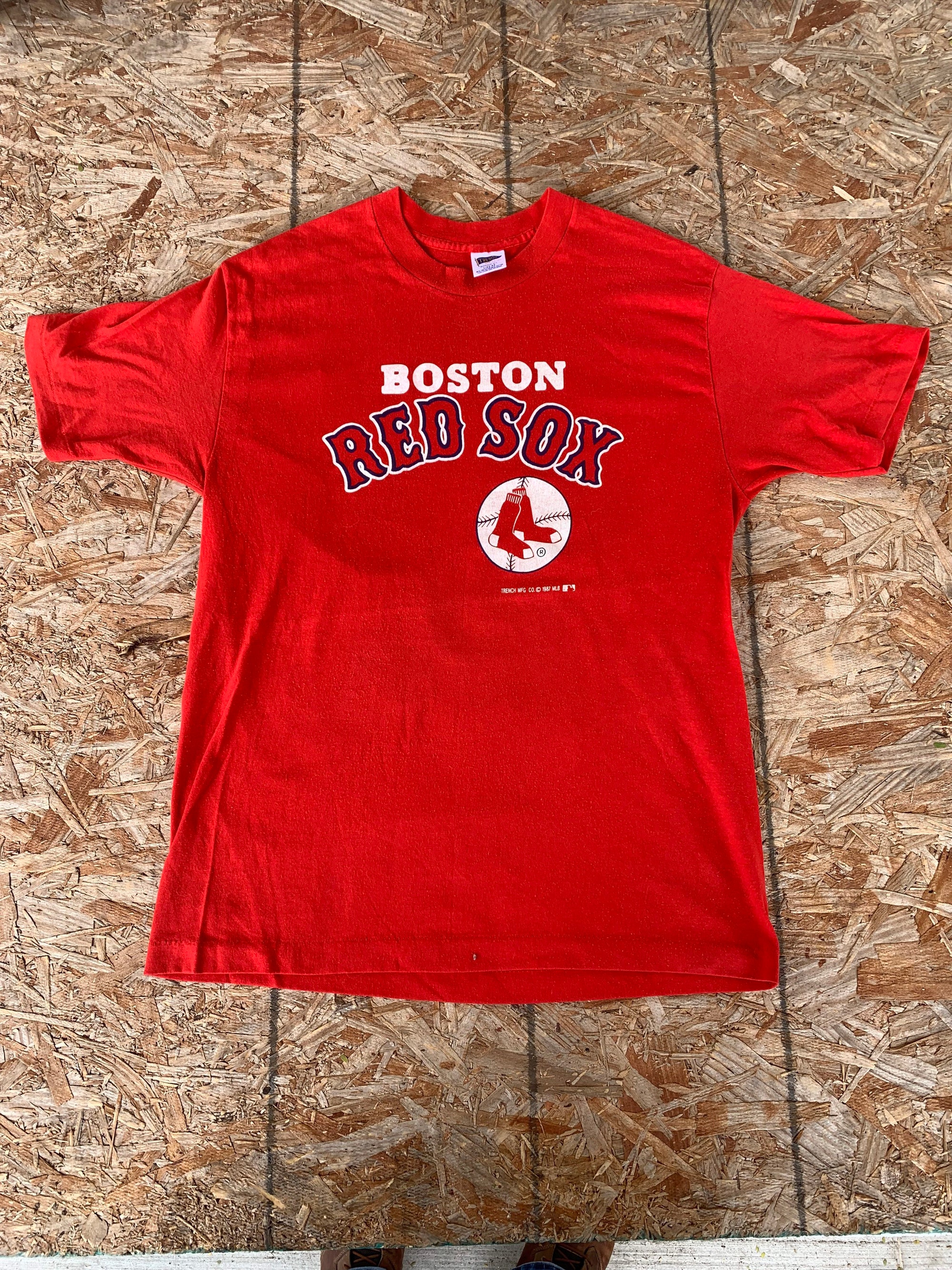 Discover Vintage 1987 Boston Red Sox T-shirt
