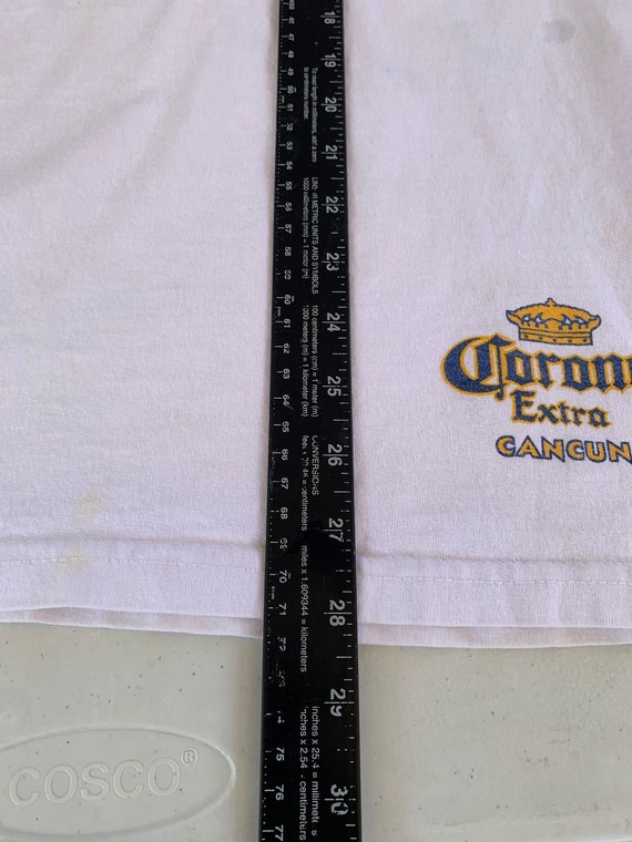 Vintage Y2K Corona Extra Mexican Beer T-shirt Rag… - image 6