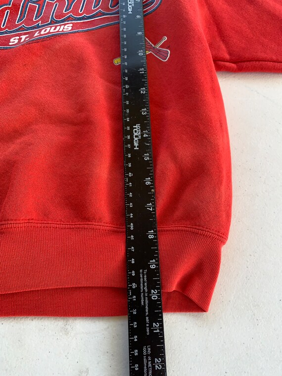 Vintage Y2K St Louis Cardinals Sweatshirt Size Yo… - image 7