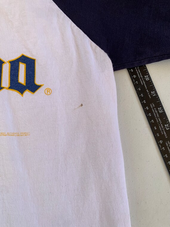 Vintage Y2K Corona Extra Mexican Beer T-shirt Rag… - image 9