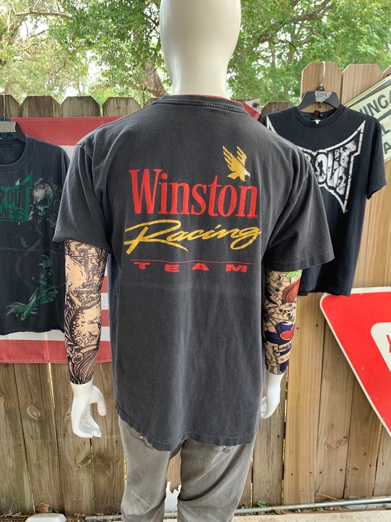 Vintage 90s Winston Racing Team Tshirt Size XL