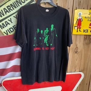 Vintage Y2K Coming to Get you black T-shirt Size XL