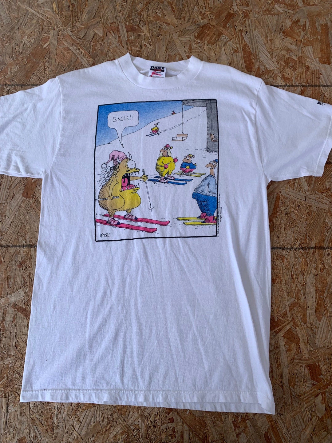 Vintage 1995 in the Bleachers Comic Strip Tshirt Size L by Etsy