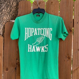 Vintage 80s Hopatcong Hawks T-shirt Size M