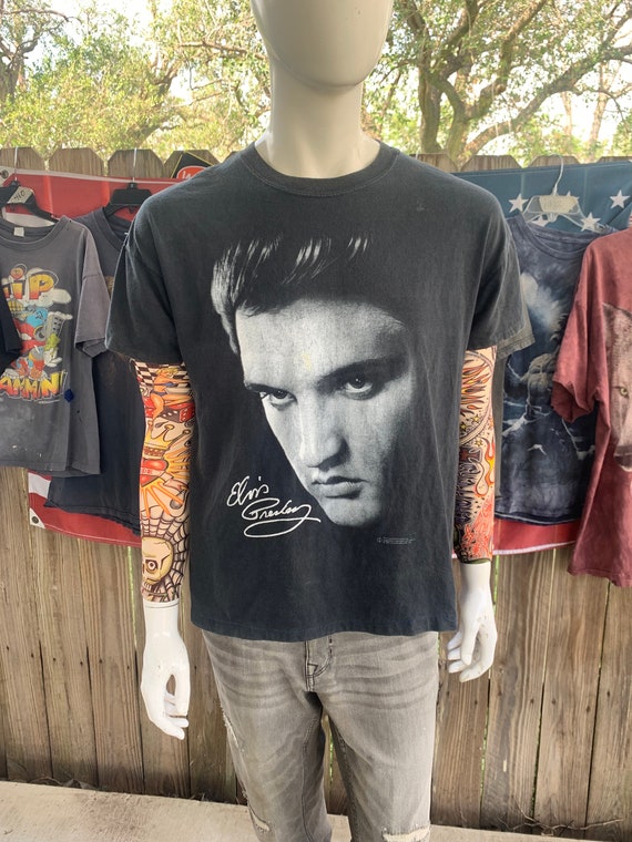 Vintage 2001 Elvis Presley altered t-shirt Size XL