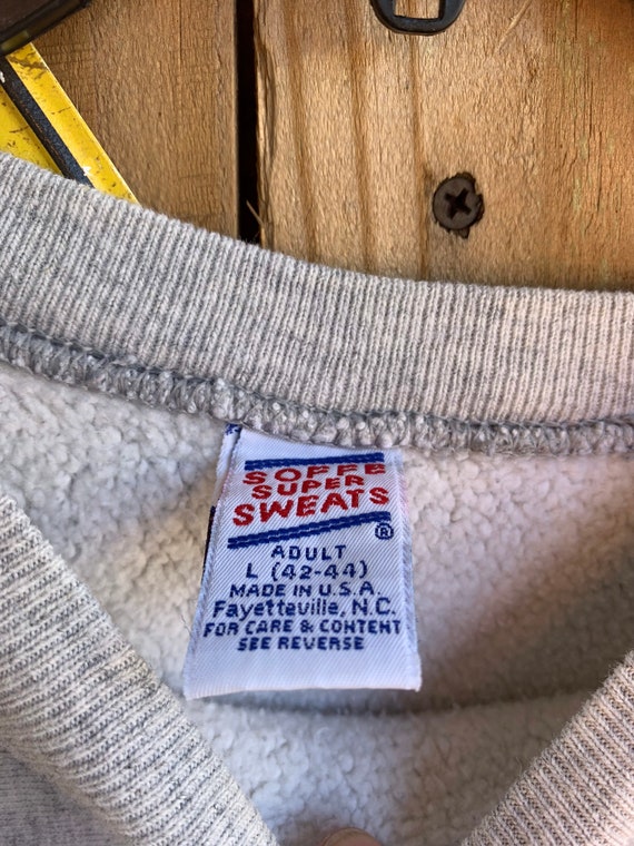 Vintage 90s Soffe Super Sweats Heavyweight Sweatshirt Size L Vintage 90s Soffe Super Sweats Heavyweight Sweatshirt Size L