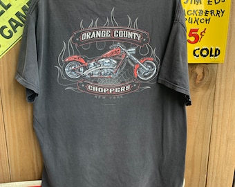 vintage 00s Orange County Choppers New York T-shirt Taille XL