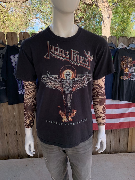 Vintage 90s JUDAS PRIEST 1998 Tシャツ L Vintage t-shirt Judas Priest 1998