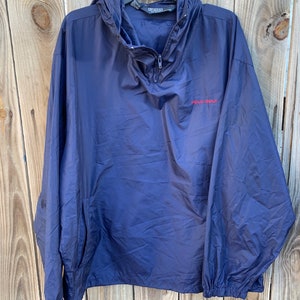 Vintage 90s Polo Golf by Ralph Lauren hooded windbreaker Size XL