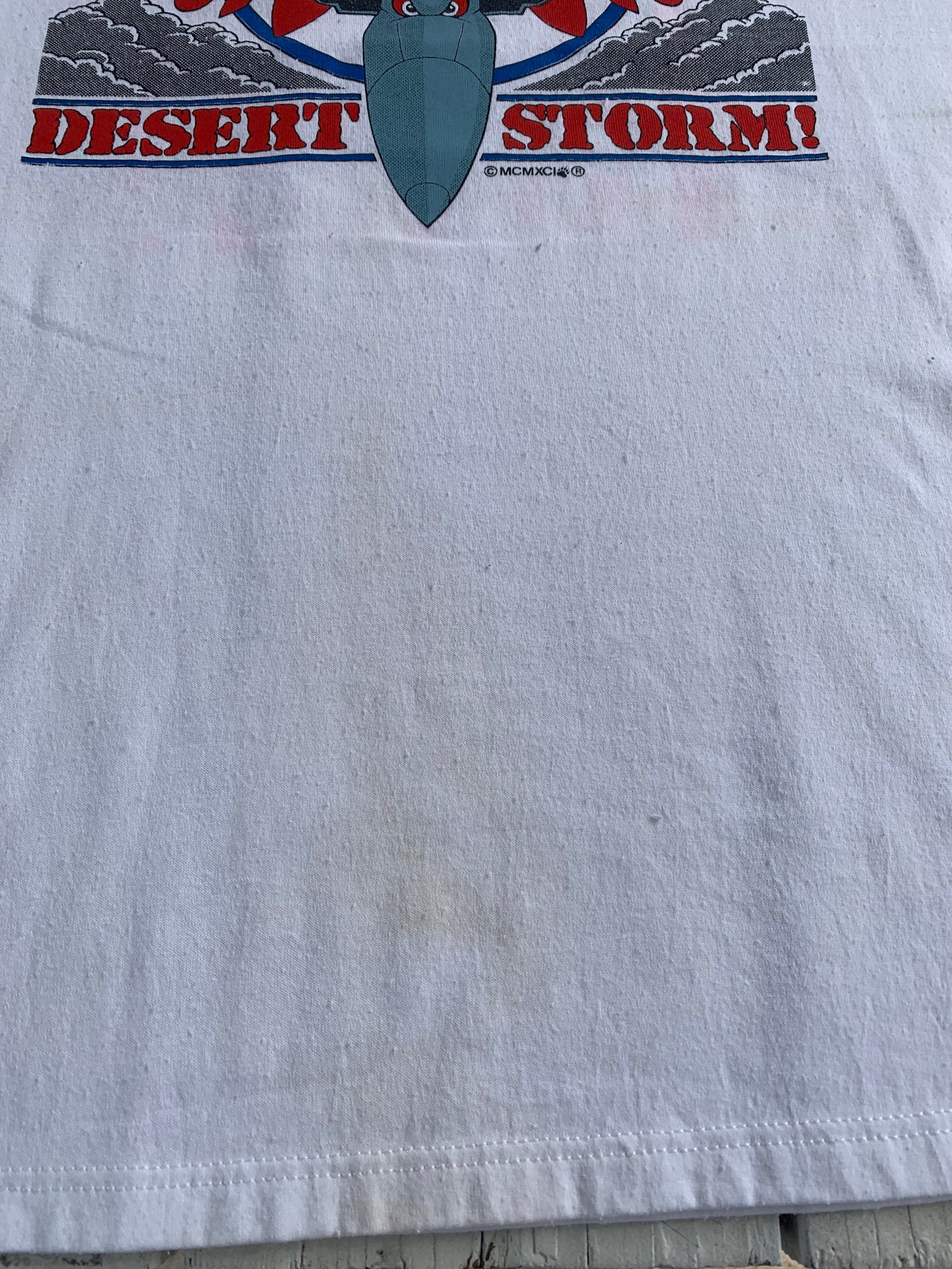 Vintage 80s Operation Desert Storm T-shirt - Size XL - Etsy