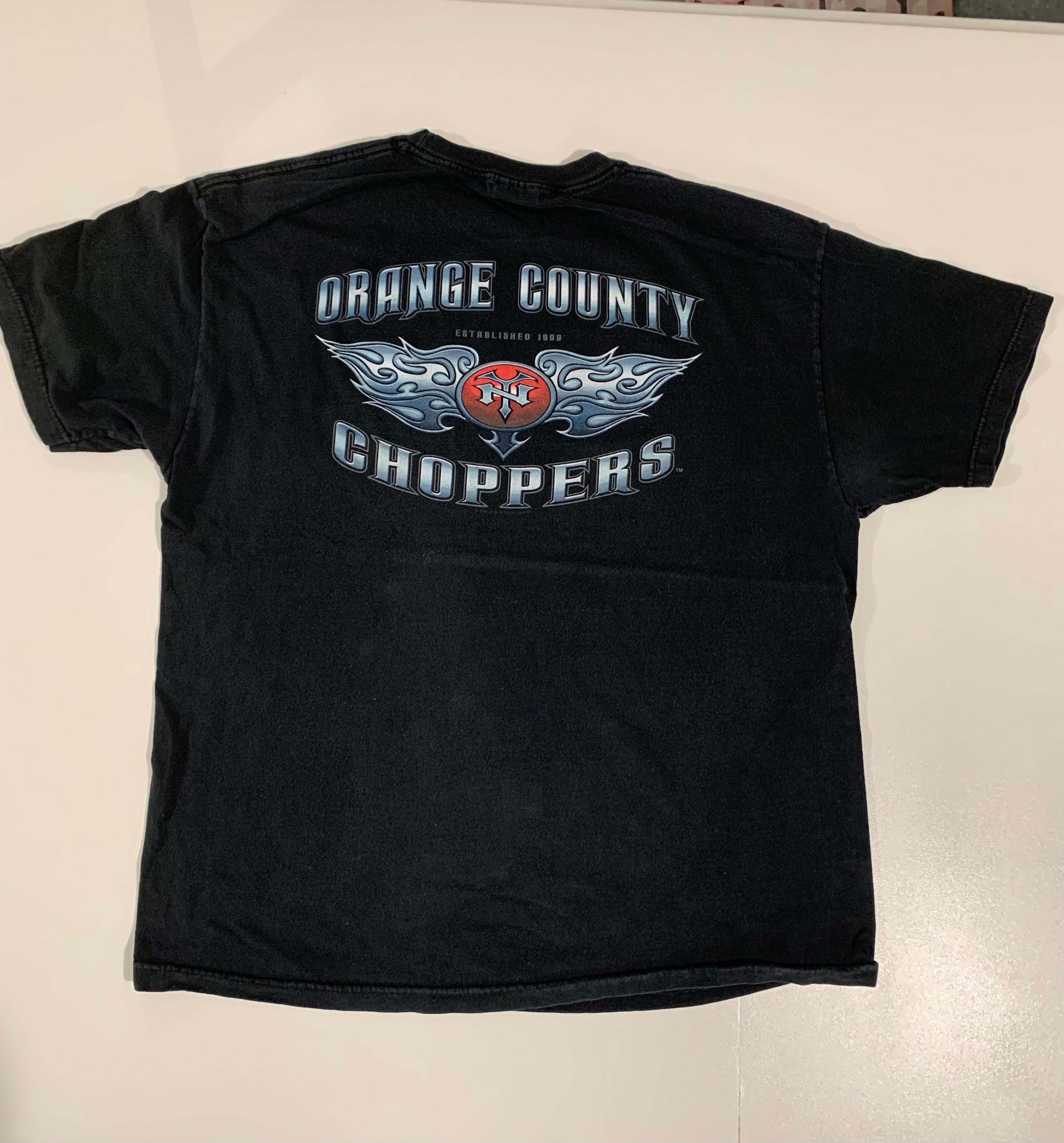Vintage 1999 Orange County Choppers New York Motorcycle Club T