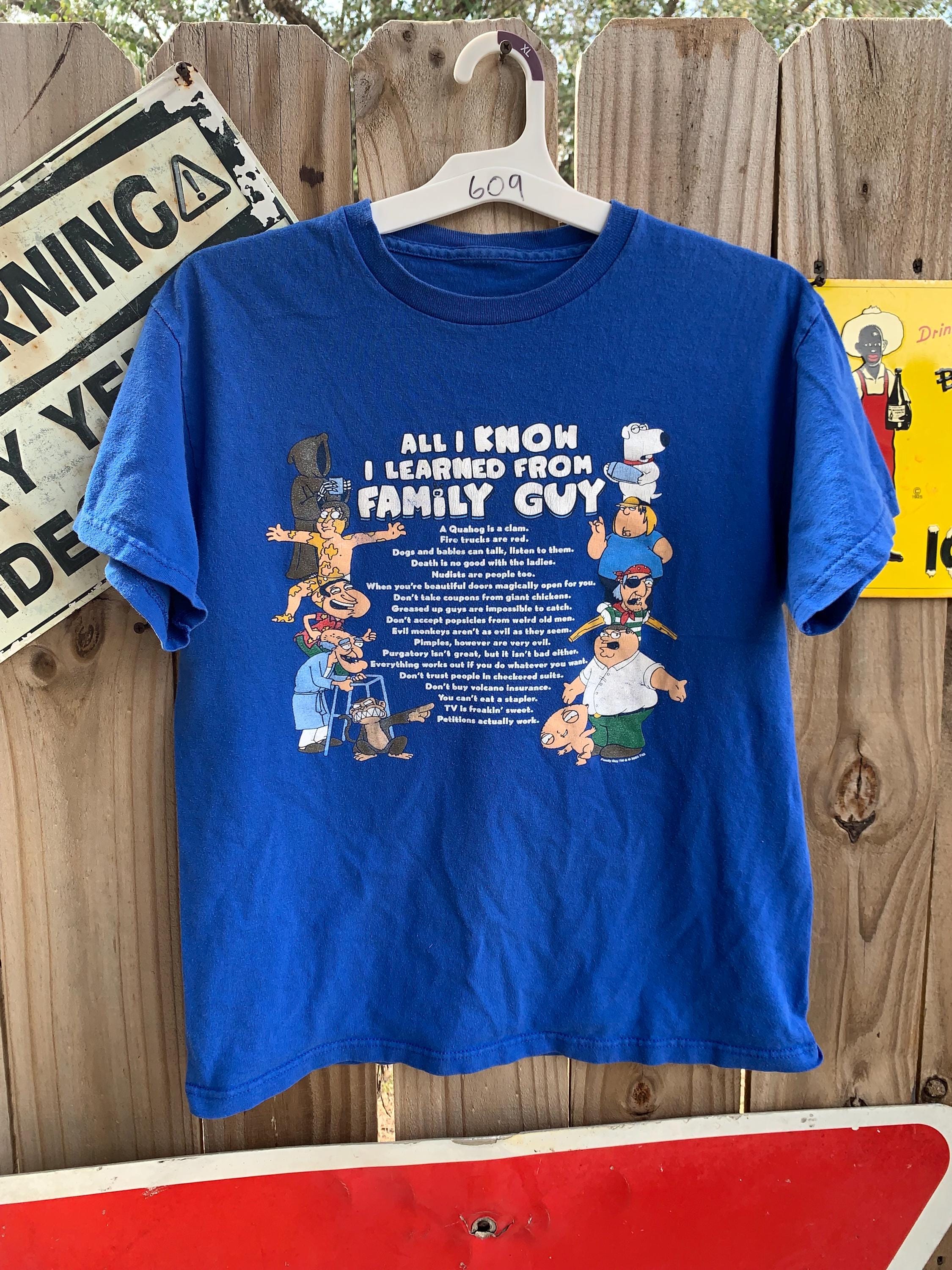 Vintage Y2k Family Guy Cartoon Tshirt Size M - Etsy
