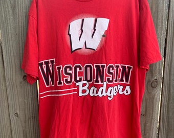 Vintage Wisconsin Badgers T-shirt Size XL