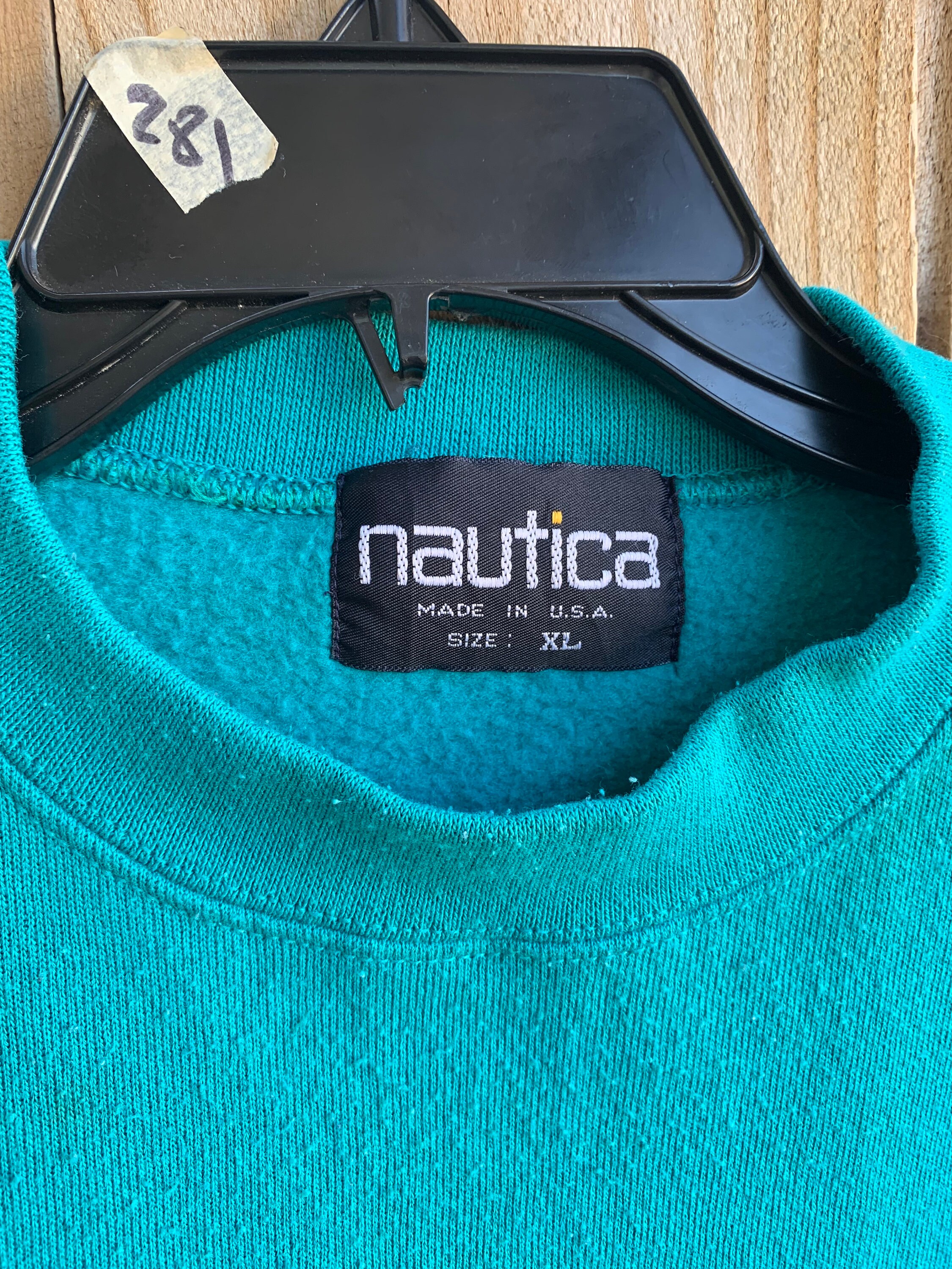 【NAUTICA×UNDERMYCAR】25ss APLIQUE SWEAT SHIRTS Custom Nautica Sweatshirts & Hoodies | Design Your Own