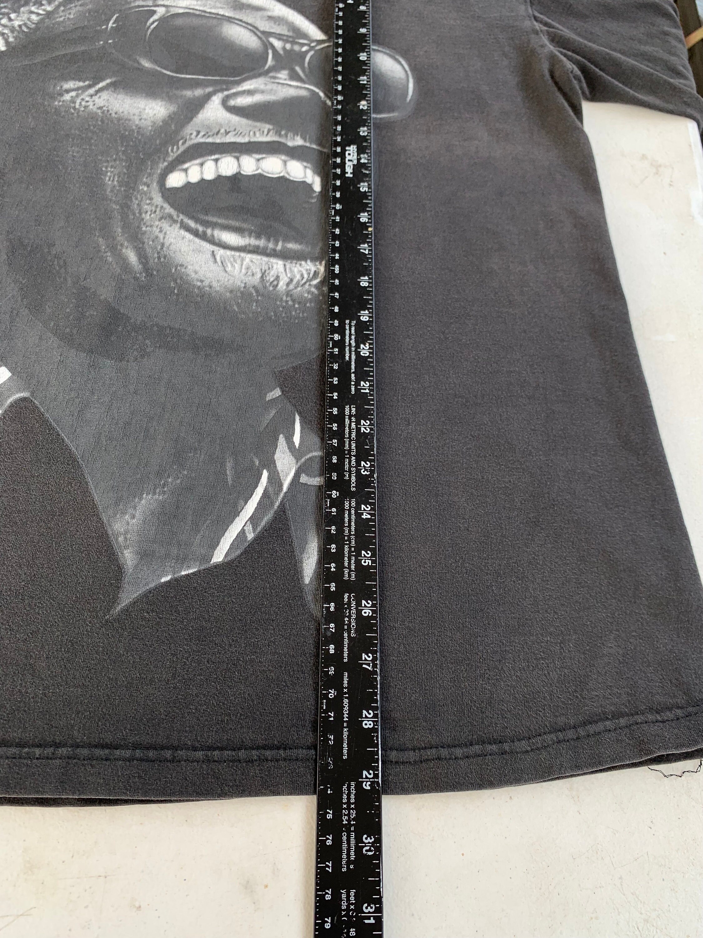 Vintage 90s-00s Ray Charles the Genius the Brother Ray Rap Tee