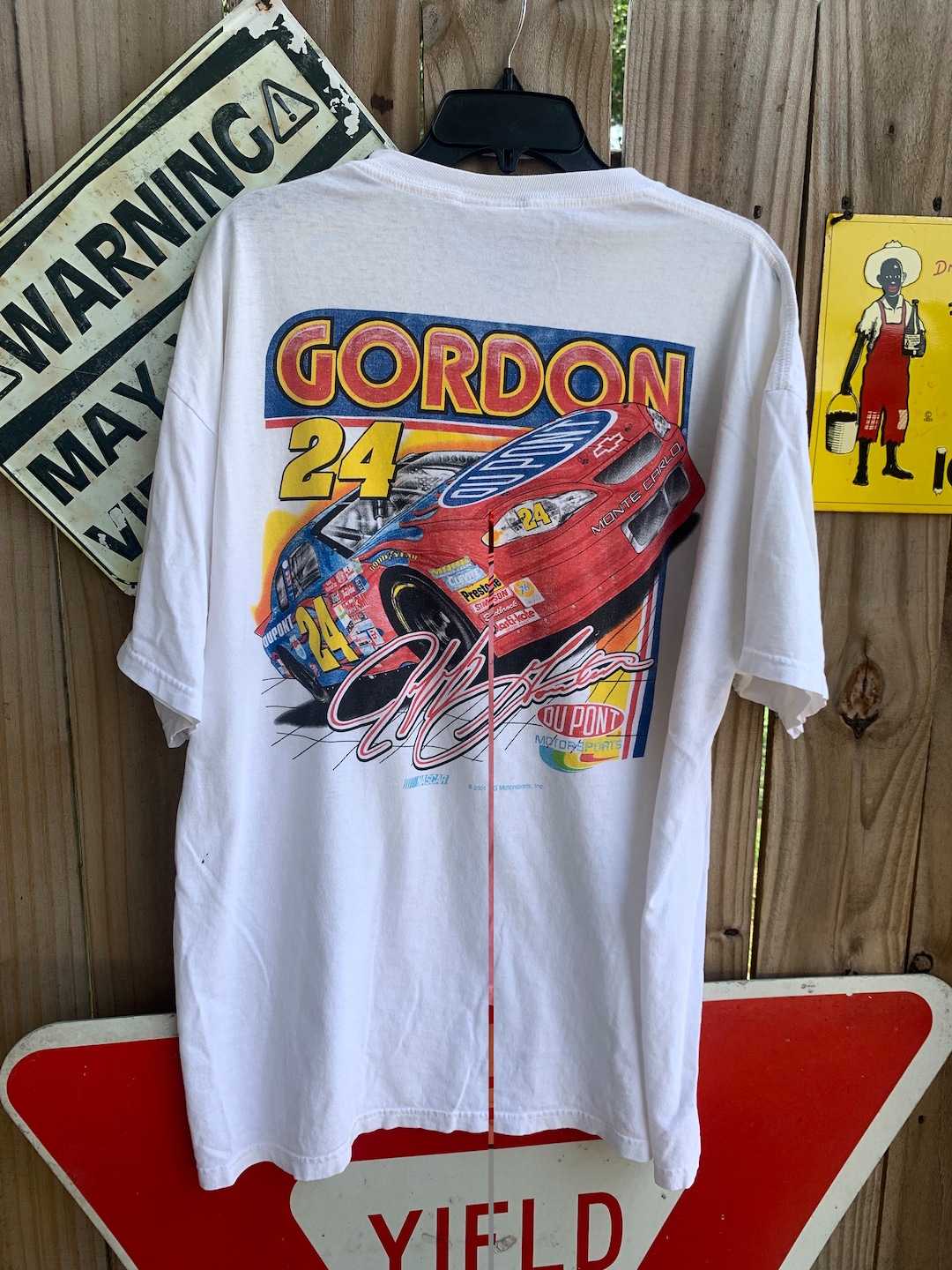 Vintage 2001 Jeff Gordon Nascar T-shirt Size XL by Competitors