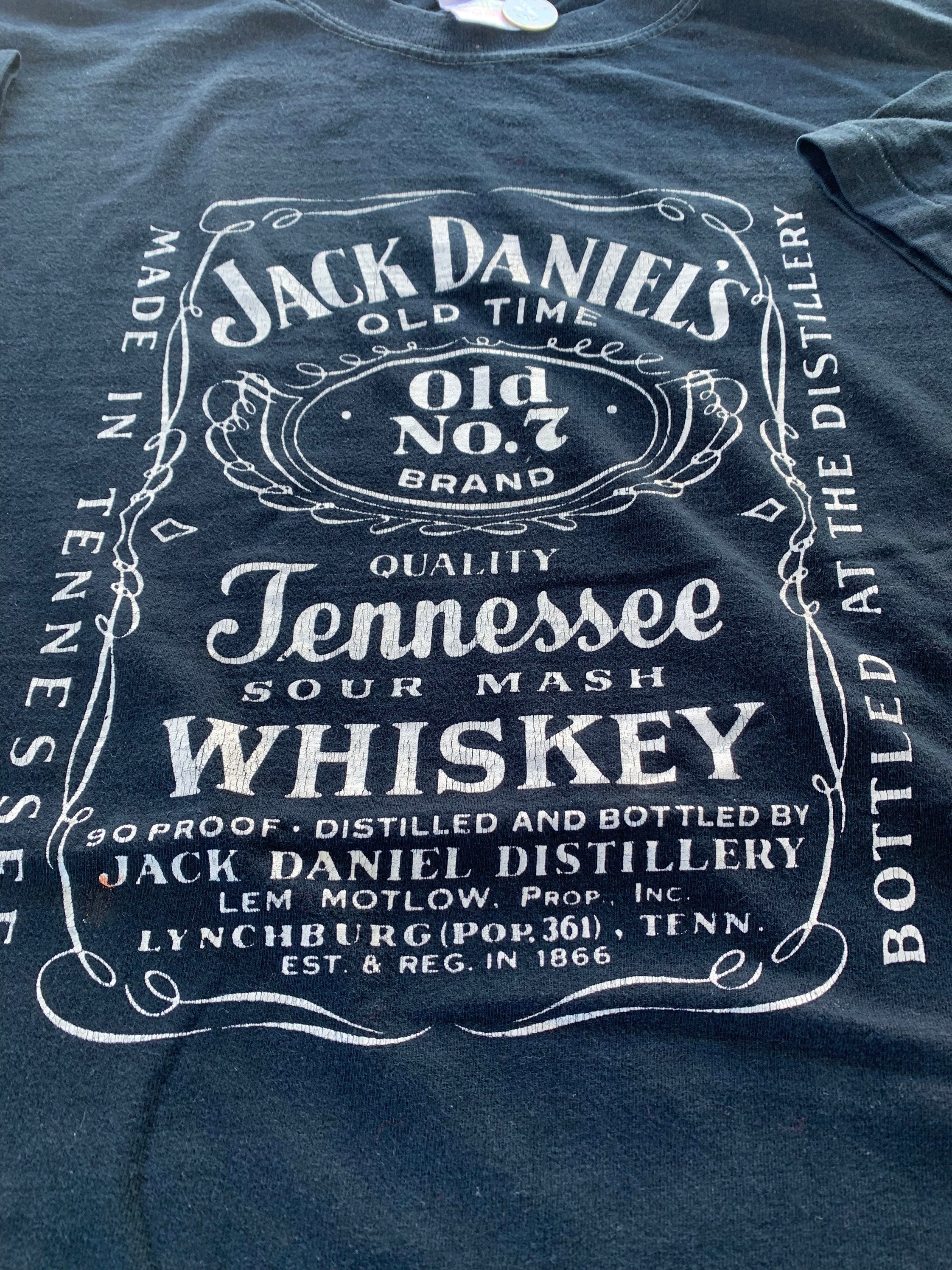 90s True Vintage Jack Daniels Whiskey T shirt Size XXL Etsy Canada