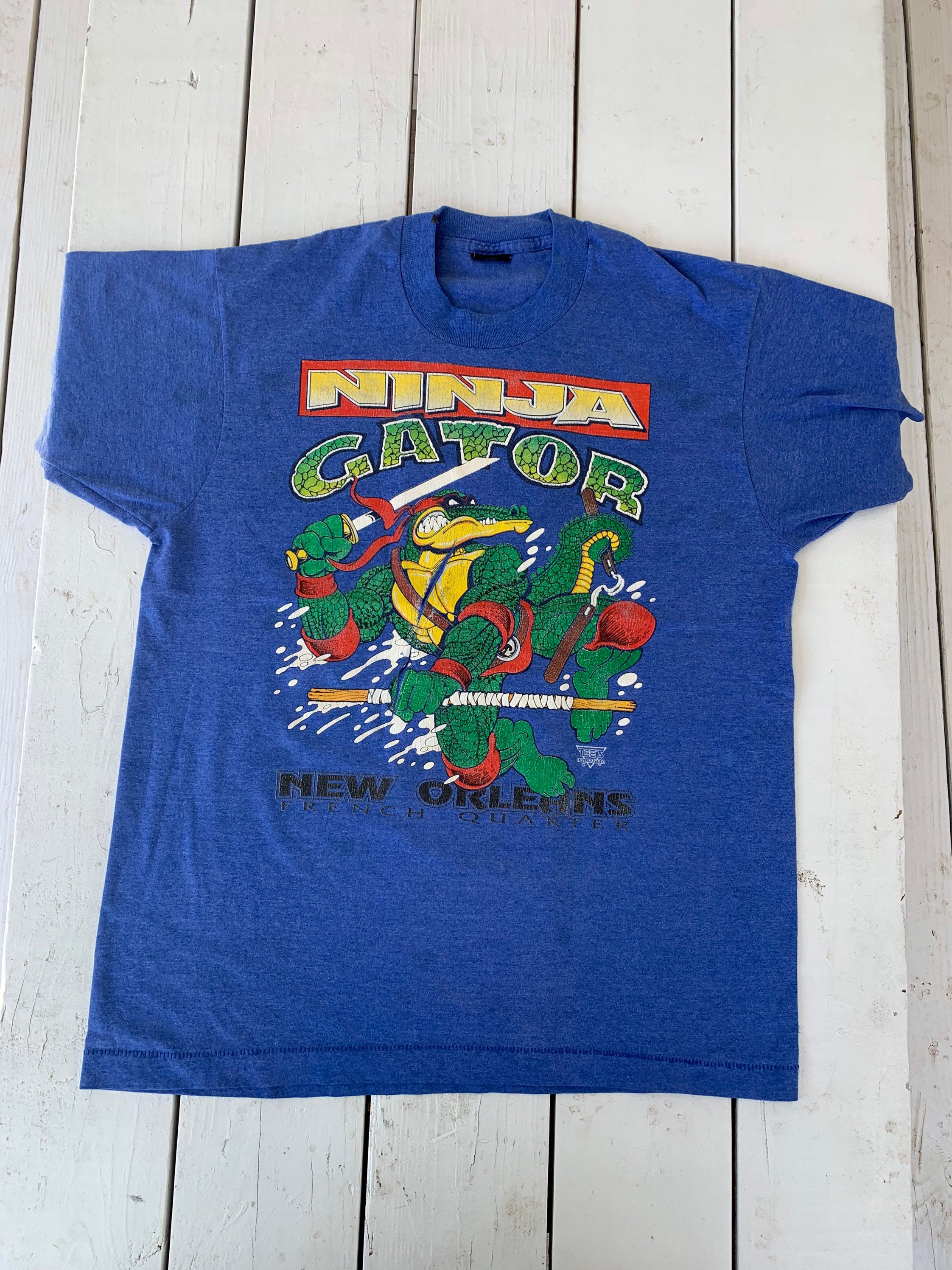 Vintage 1990s Louisiana Cajun Country Souvenir T Shirt