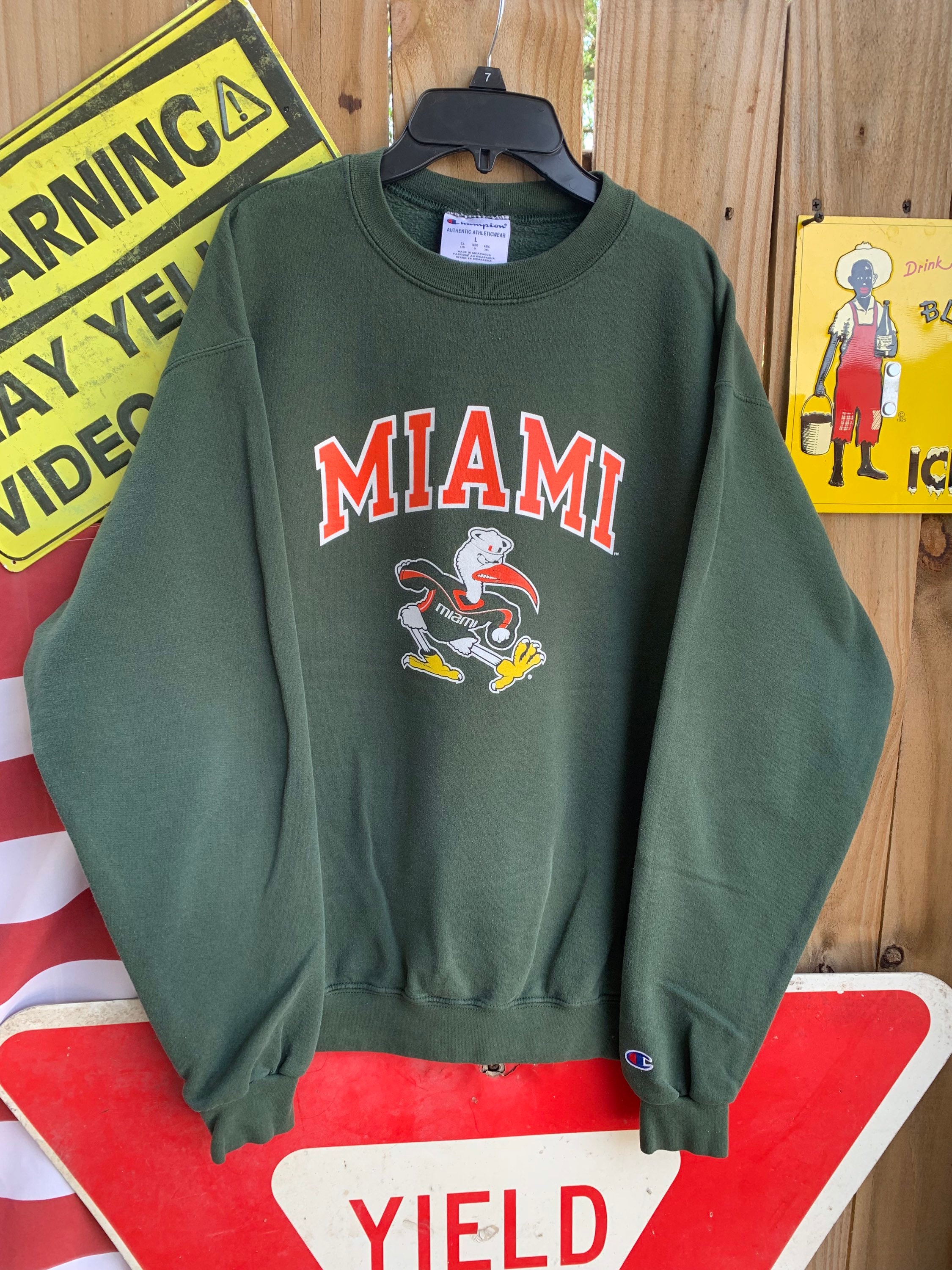 Vintage Miami Hurricanes Authentic Basketball Jersey & Shorts