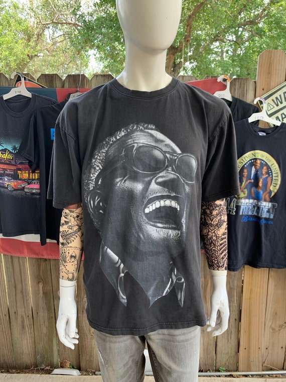 90s gear Inc RAY CHARLES jazzTシャツ音楽希少 90s gear Inc RAY CHARLES jazzTシャツ音楽希少