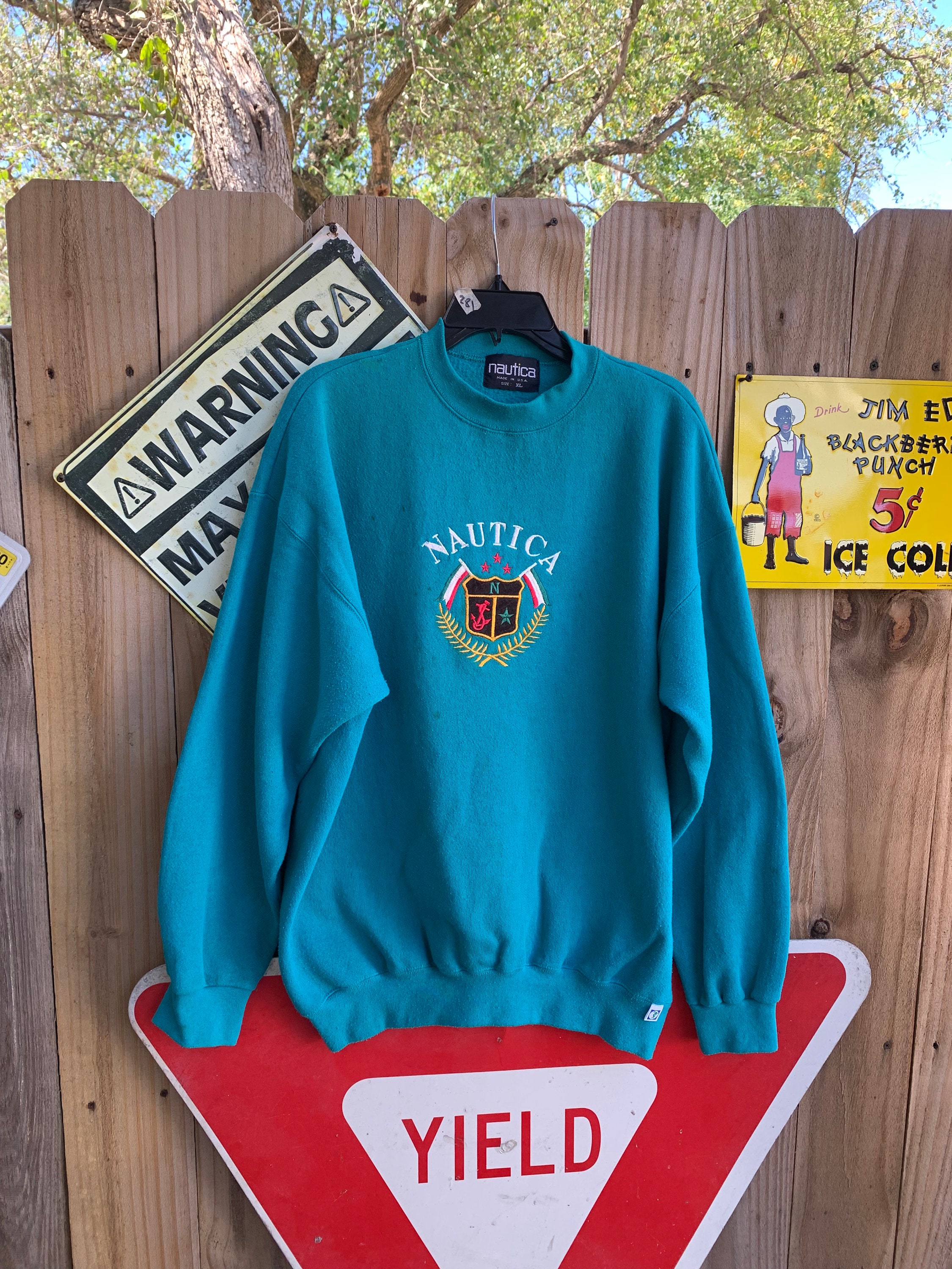 専用Deadstock☆90s☆Nautica☆コンペティション☆ダ 古着 90s Nautica Competition 裏地 メッシュ 両面 ロゴ プリント