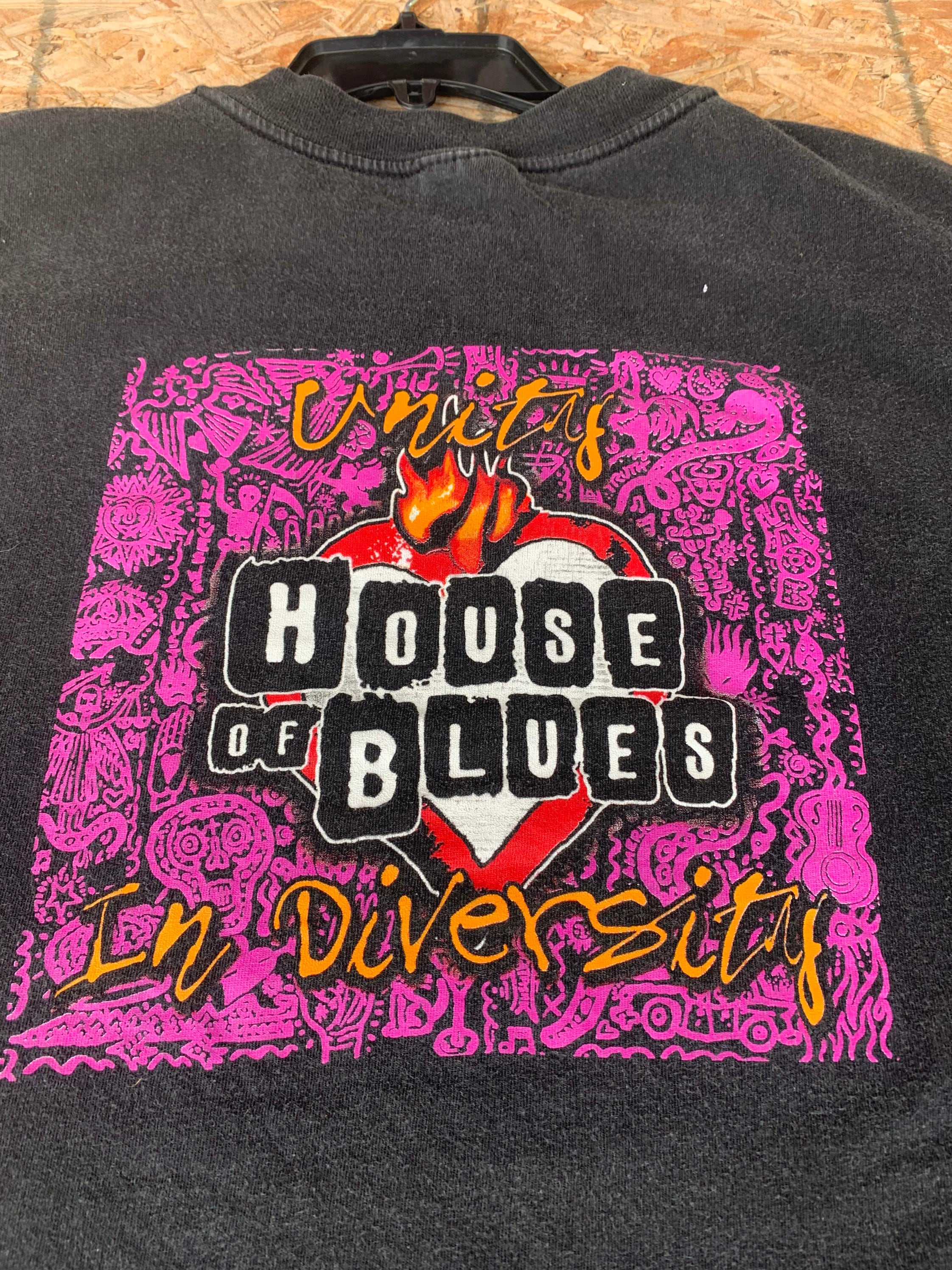 Vintage 90s House of Blues T-shirt Size XXXL - Etsy Vintage 90s House of Blues T-shirt Size XXXL - Etsy