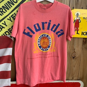Vintage 80s Florida America’s Finest State T-shirt Size L