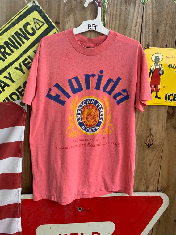 Vintage 80s Florida America’s Finest State T-shir… - image 1