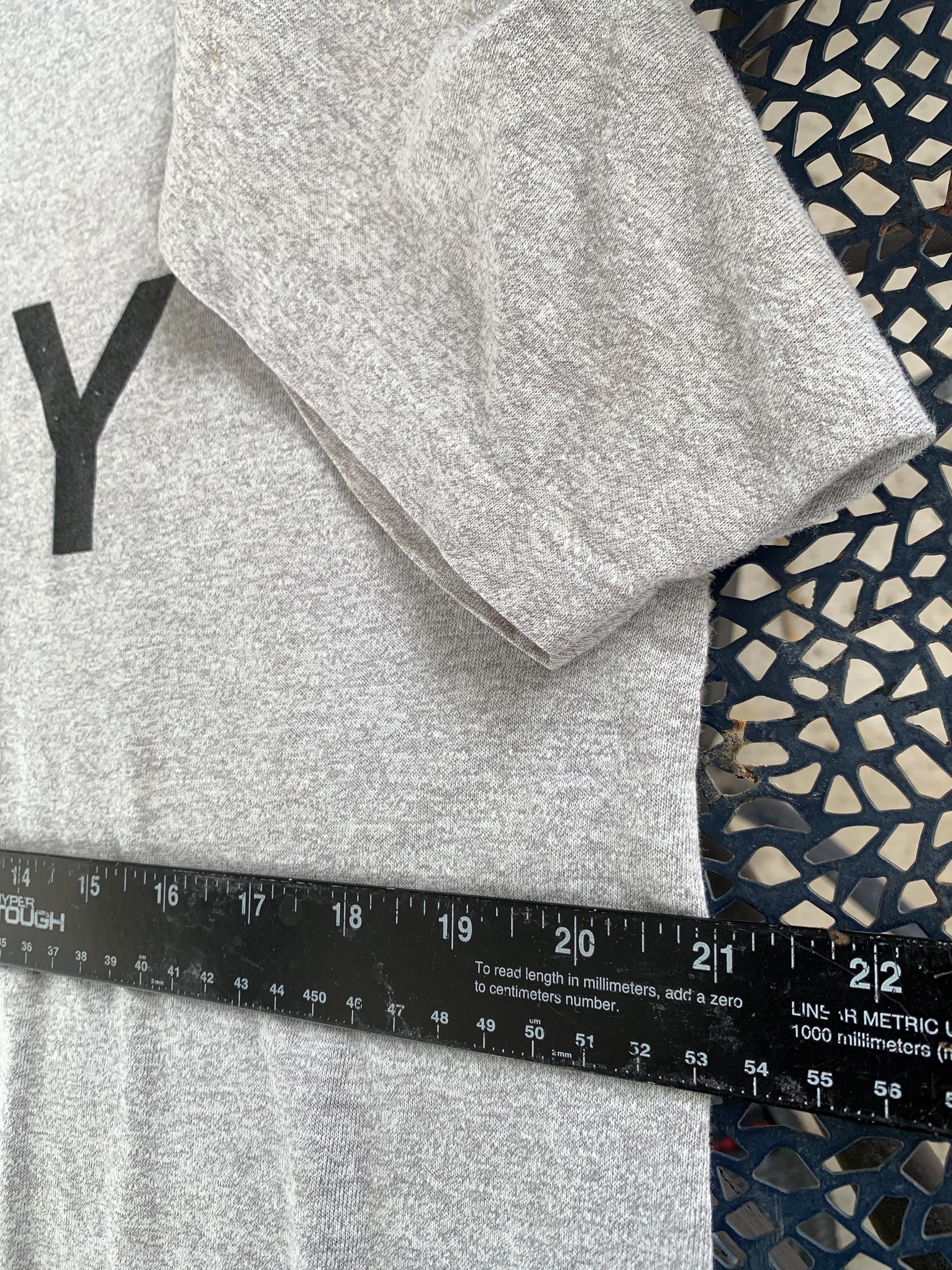 Grey Vintage 90s Army Cotton T-shirt Army Size L - Etsy