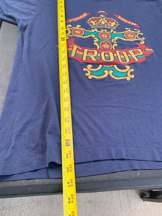 Vintage 80s Troop Power of Truth T-shirt Size XL … - image 6