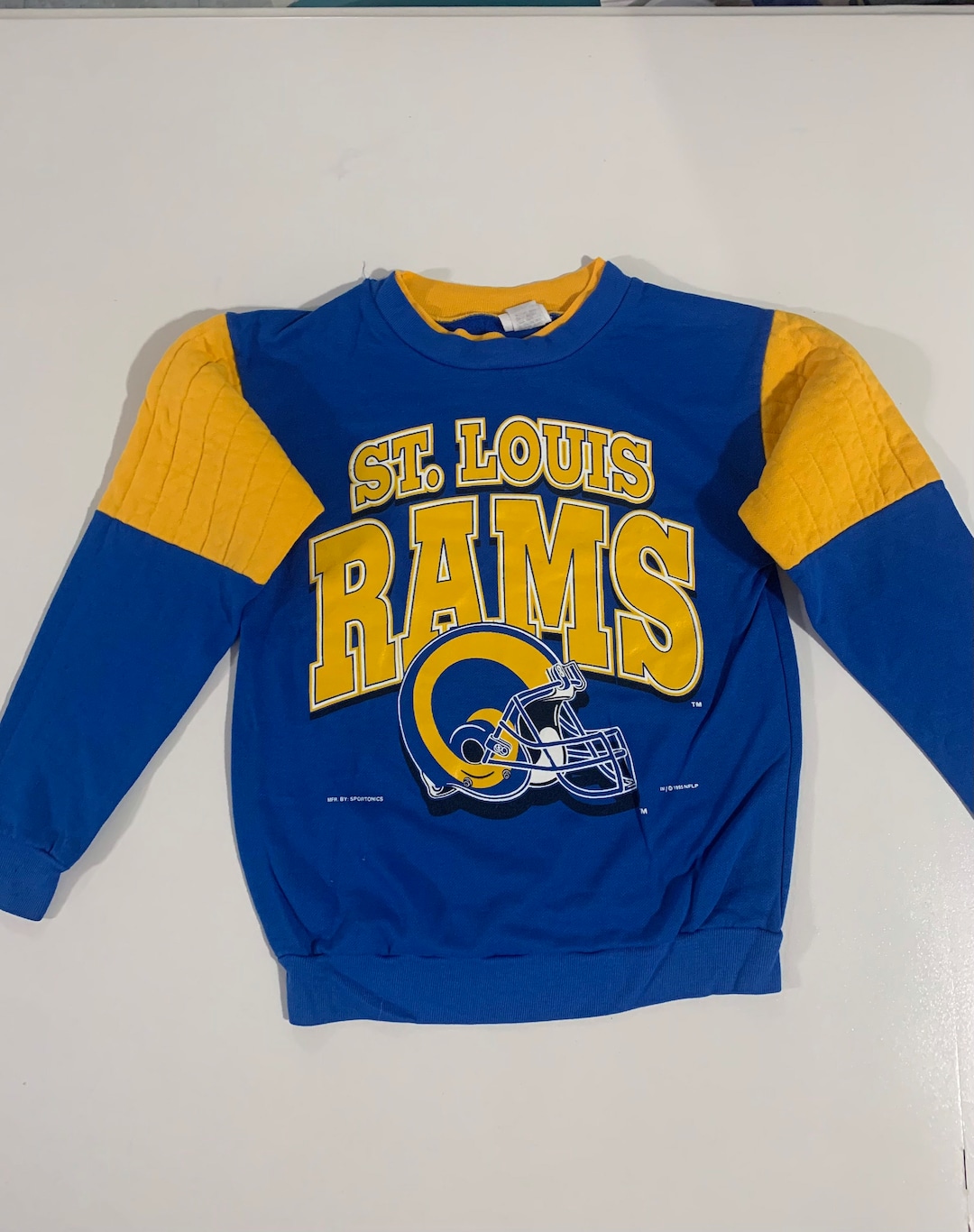 Only Rams Sweatshirt Vintage 1995 St Louis Rams NFL Sweatshirt Size 14 - Etsy