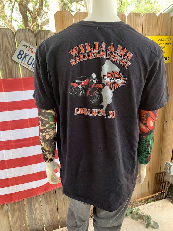 Harley Davidson T-shirt Size XL Lebanon NJ - Etsy Canada