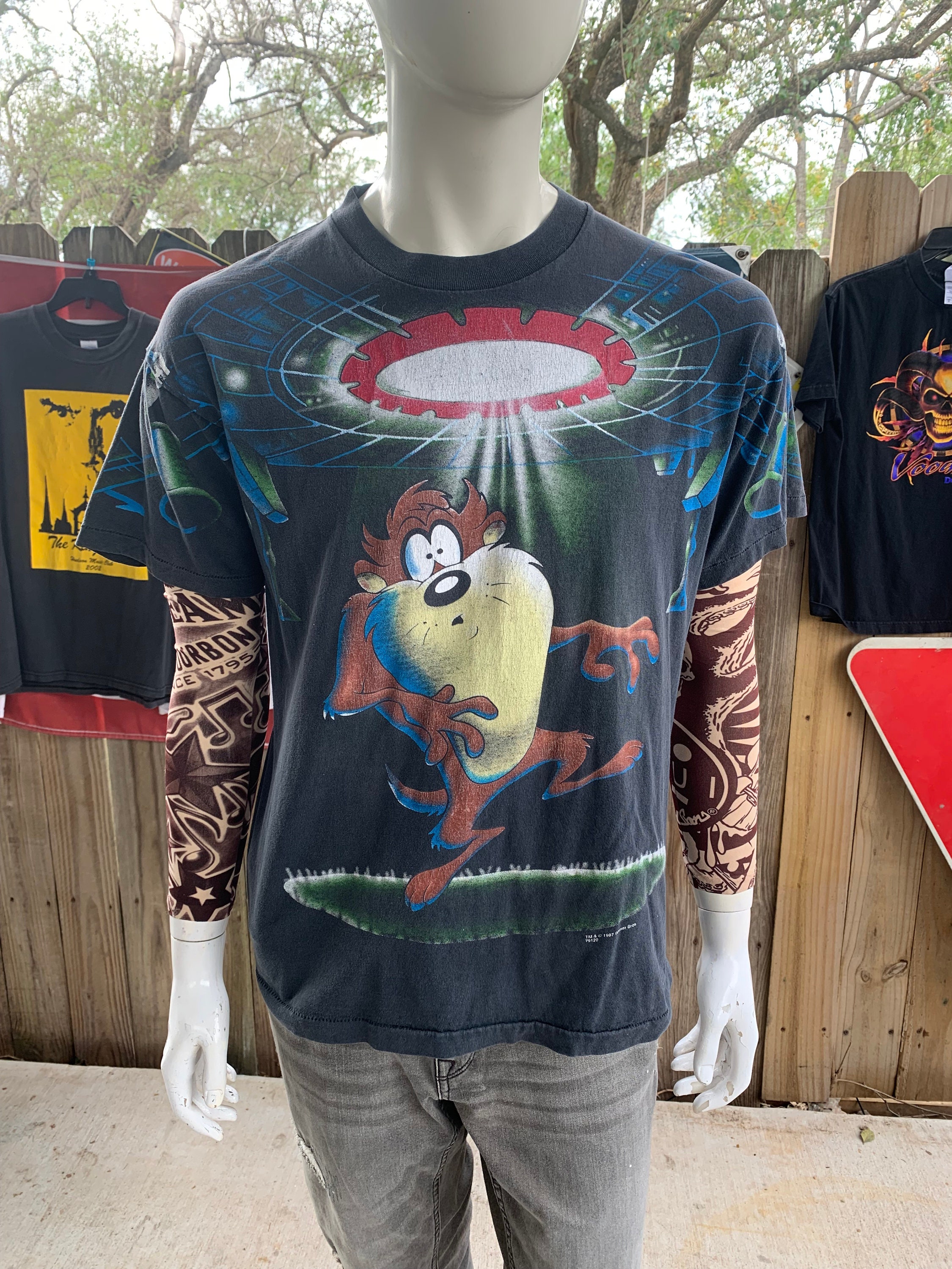 Taz Printed Shirt - Etsy