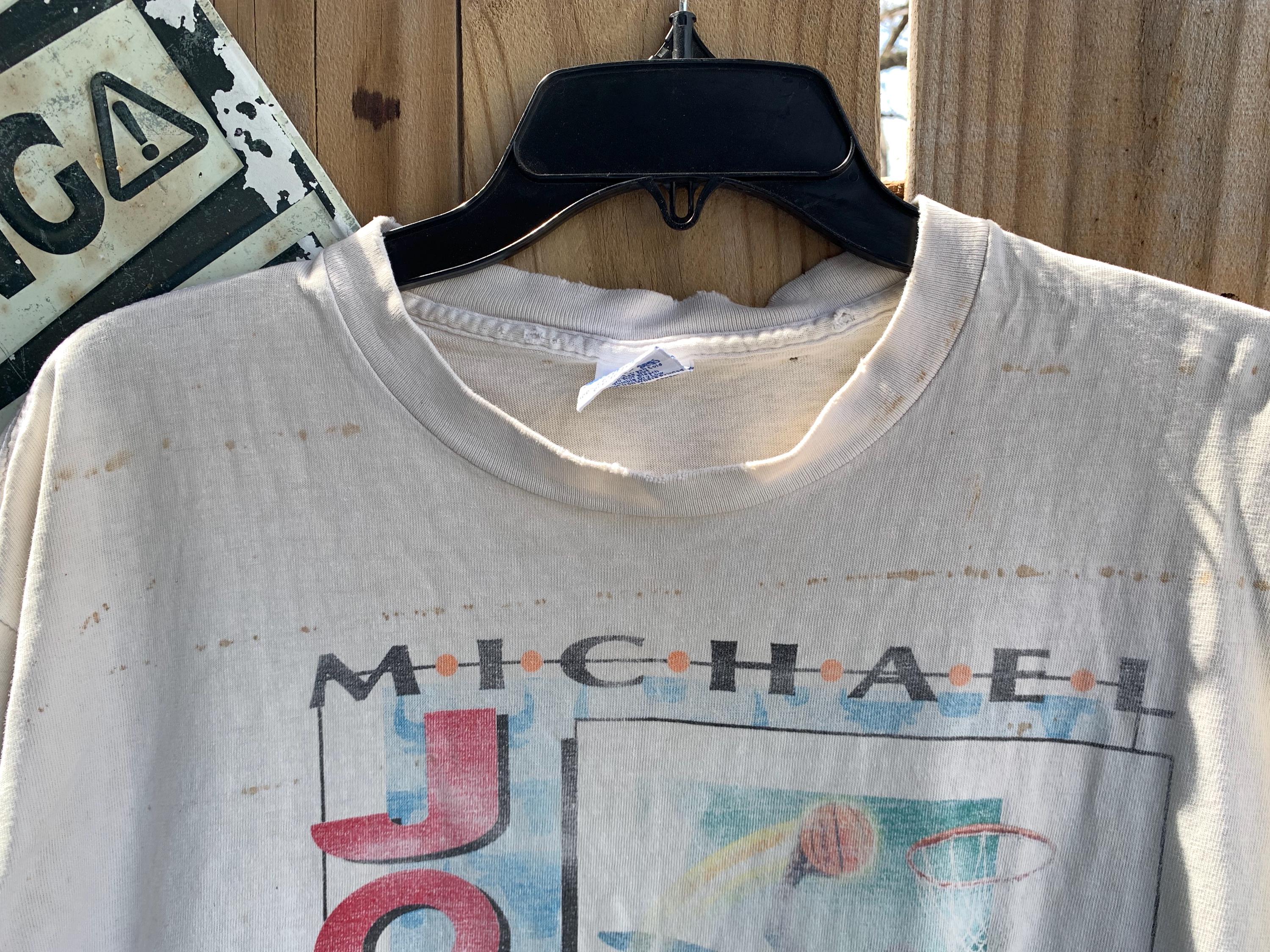 ヴィンテージ 1991年 マイケル・ジョーダン スカイボックス Tシャツ