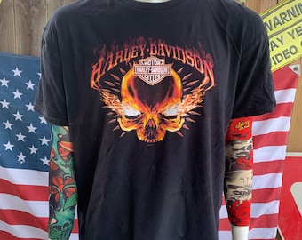 Harley Davidson T-shirt Size XL Lebanon NJ - Etsy