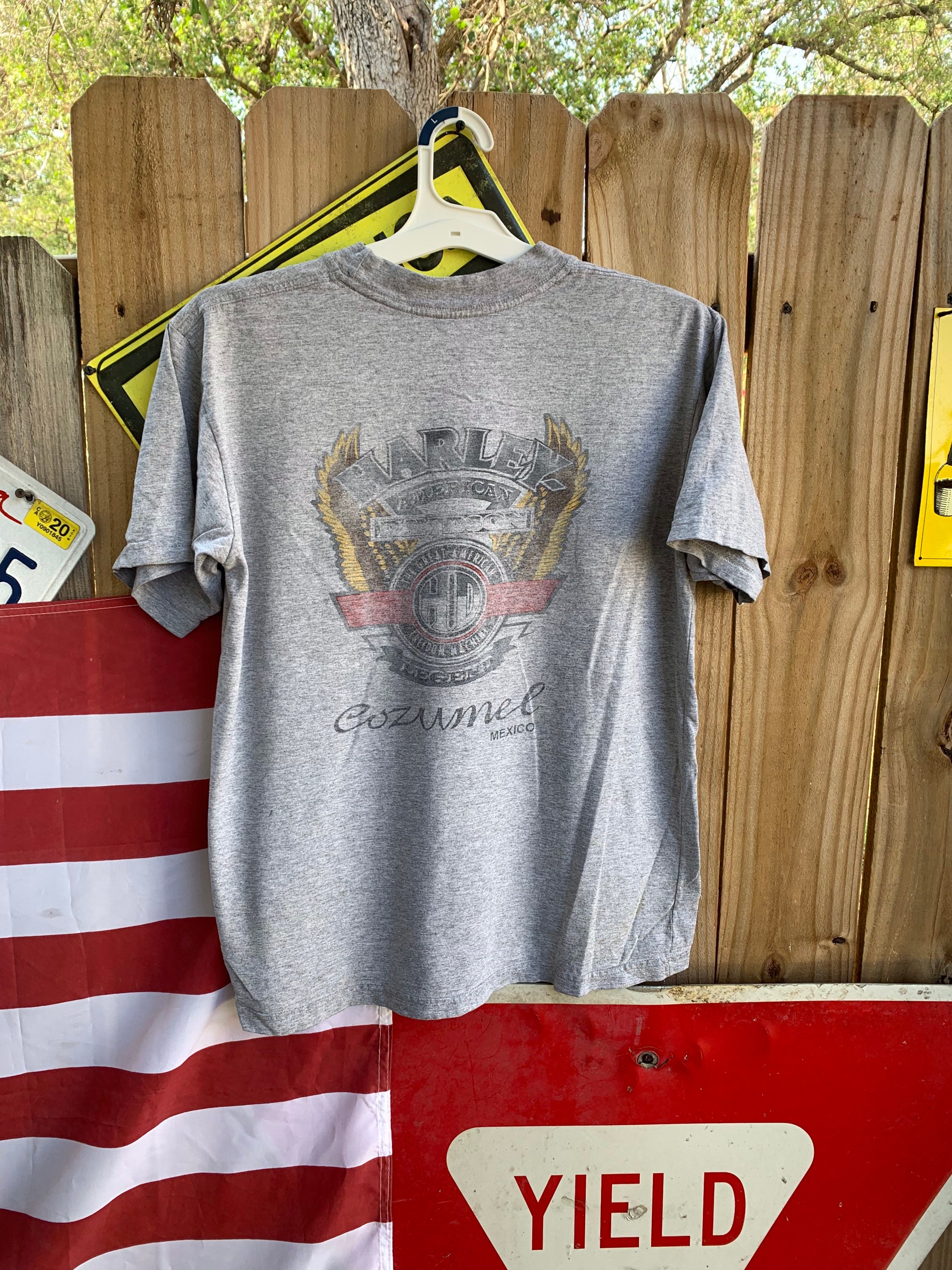 Vintage 90s Harley Davidson Cozumel Mexico T-shirt Size L - Etsy