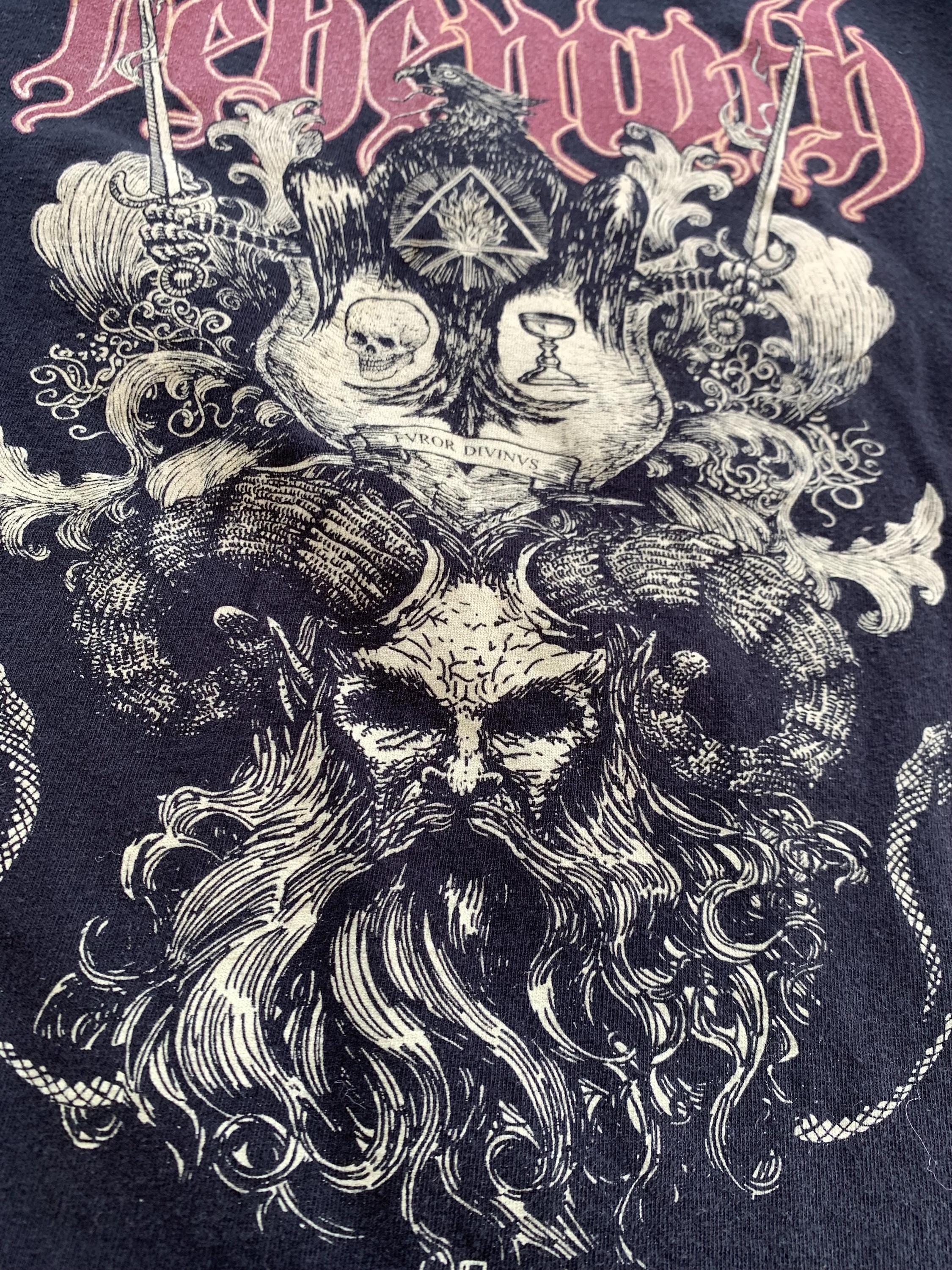 Vintage Behemoth Matal Band Black Tshirt Size L - Etsy