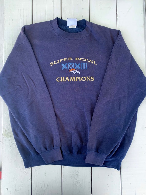 Vintage 90s Denver Broncos Super Bowl XXXII Champi