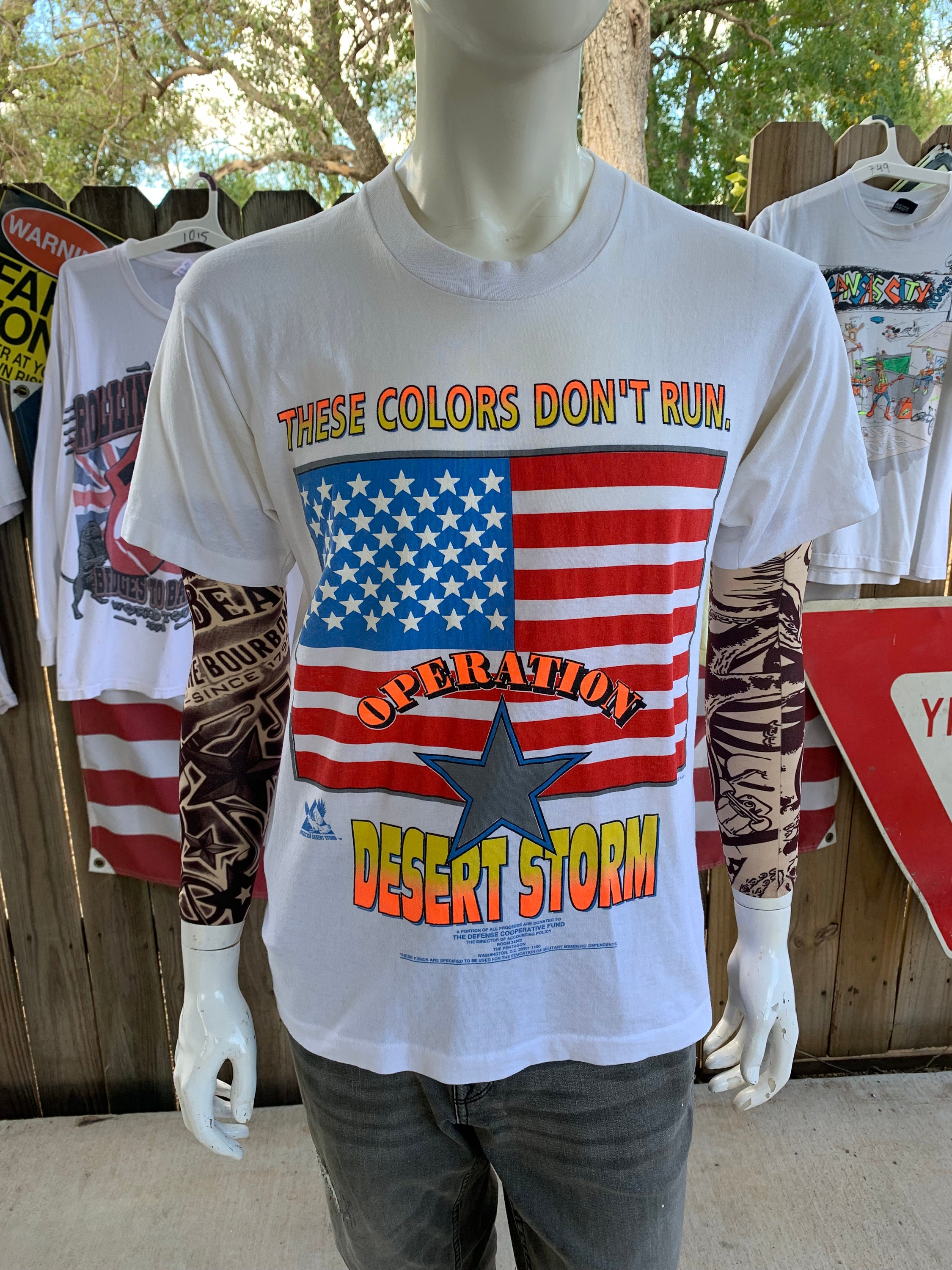 Vintage 90s Operation Desert Storm These Colors Don