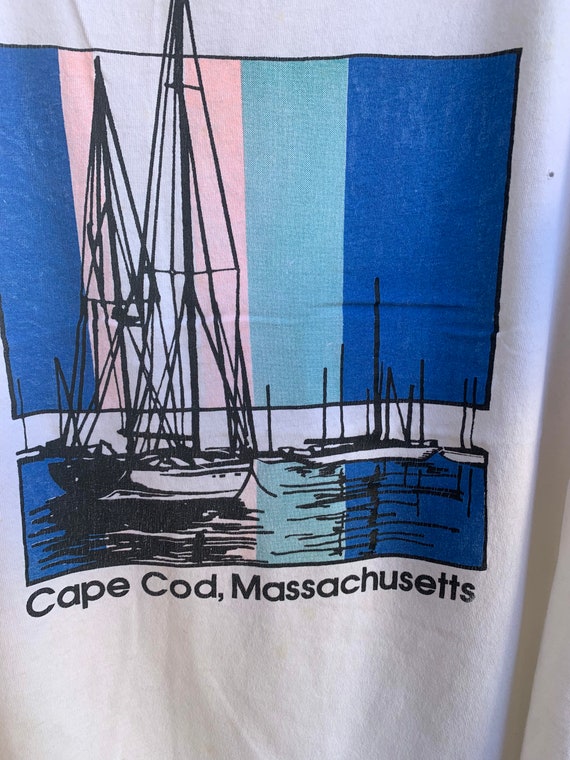 Vintage 90s Cape Cod Massachusetts T-shirt Size L - image 2