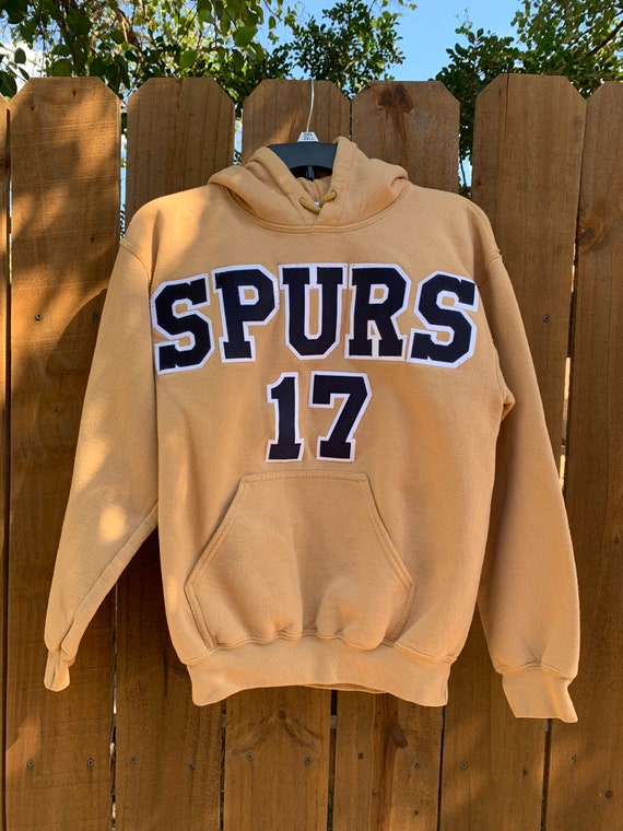 Vintage 90s-00s San Antonio Spurs Number 17 Hoodie