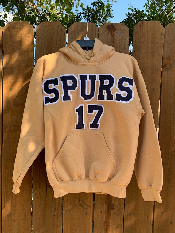 Vintage 90s-00s San Antonio Spurs Number 17 Hoodie