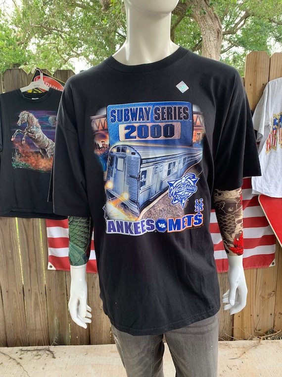 Tシャツ 2000年　ヤンキース　メッツ ヴィンテージ 2000 サブウェイシリーズ ヤンキース対メッツ Tシャツ