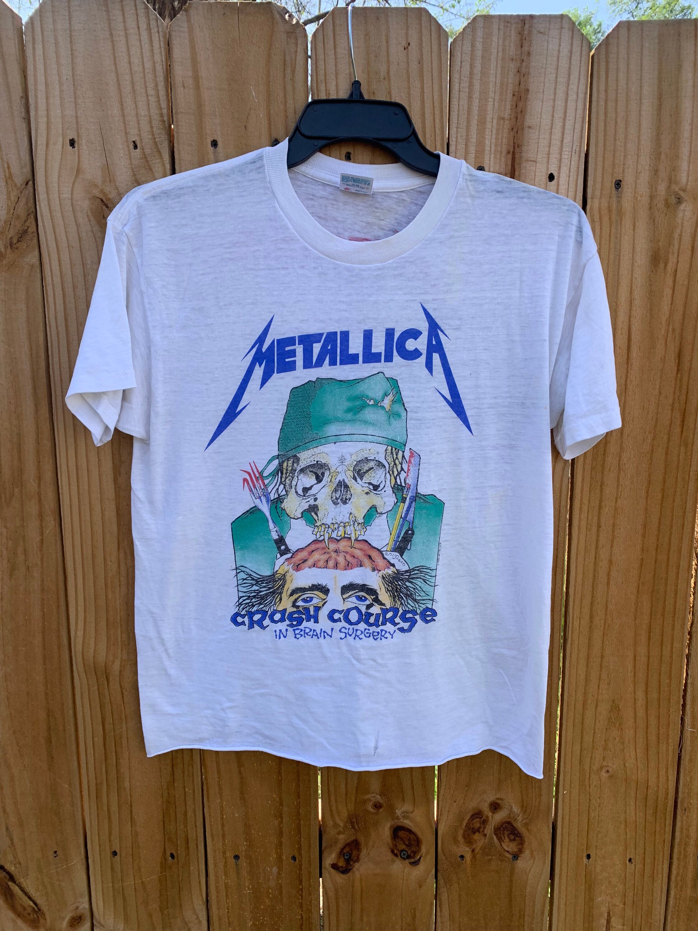 True Vintage 80s No New Reproduction Extremely Rare Metallica - Etsy