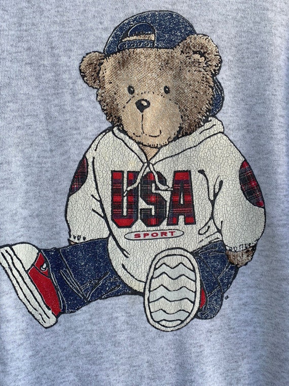 Vintage 90s Bear USA Sport Sweatshirt Delta Tag Size XL - Etsy
