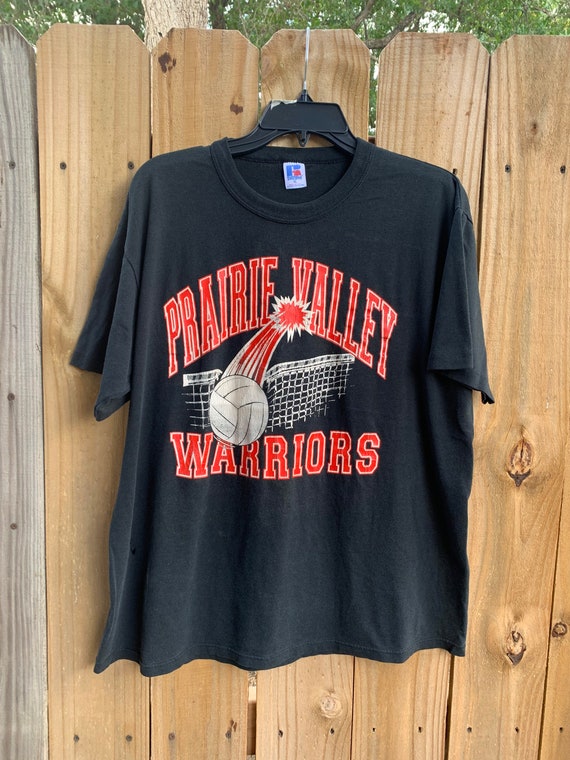 Vintage 90s Prairie Valley Warriors Volleyball T-s